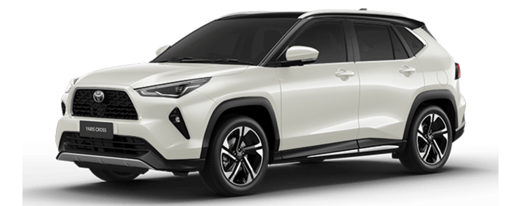 Toyota Yaris Trắng Đen